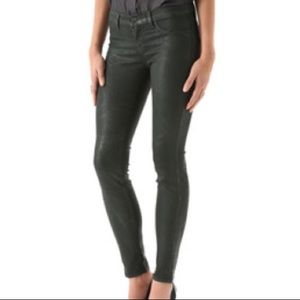 JBrand - Coated, skinny jean in black